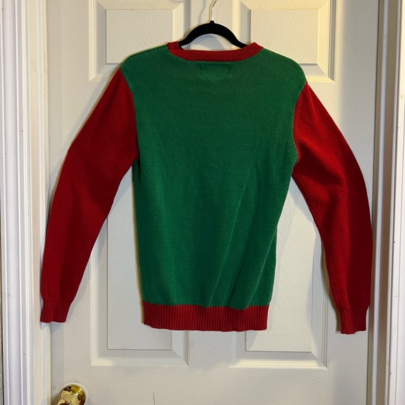 Get it now! Ships out every morning! Ugly Christmas Sweater Penguin,  Small - Picture 3 of 4
